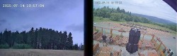 Archiv Foto Webcam Niedersfeld: Ausblick von der Hochheidehütte 13:00