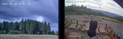 Archiv Foto Webcam Niedersfeld: Ausblick von der Hochheidehütte 17:00