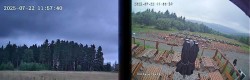 Archiv Foto Webcam Niedersfeld: Ausblick von der Hochheidehütte 11:00