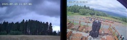 Archiv Foto Webcam Niedersfeld: Ausblick von der Hochheidehütte 11:00