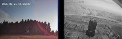 Archiv Foto Webcam Niedersfeld: Ausblick von der Hochheidehütte 06:00