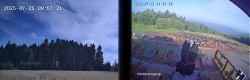 Archiv Foto Webcam Niedersfeld: Ausblick von der Hochheidehütte 09:00