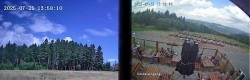 Archiv Foto Webcam Niedersfeld: Ausblick von der Hochheidehütte 13:00