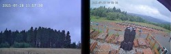 Archiv Foto Webcam Niedersfeld: Ausblick von der Hochheidehütte 11:00