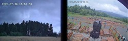 Archiv Foto Webcam Niedersfeld: Ausblick von der Hochheidehütte 13:00