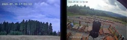Archiv Foto Webcam Niedersfeld: Ausblick von der Hochheidehütte 17:00