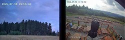 Archiv Foto Webcam Niedersfeld: Ausblick von der Hochheidehütte 19:00