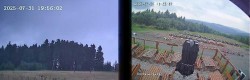 Archiv Foto Webcam Niedersfeld: Ausblick von der Hochheidehütte 19:00