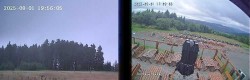 Archiv Foto Webcam Niedersfeld: Ausblick von der Hochheidehütte 19:00