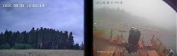 Archiv Foto Webcam Niedersfeld: Ausblick von der Hochheidehütte 13:00