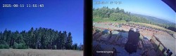 Archiv Foto Webcam Niedersfeld: Ausblick von der Hochheidehütte 11:00