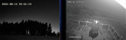 Archiv Foto Webcam Niedersfeld: Ausblick von der Hochheidehütte 03:00