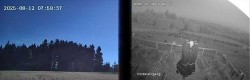 Archiv Foto Webcam Niedersfeld: Ausblick von der Hochheidehütte 07:00