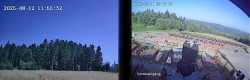 Archiv Foto Webcam Niedersfeld: Ausblick von der Hochheidehütte 11:00