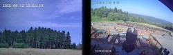 Archiv Foto Webcam Niedersfeld: Ausblick von der Hochheidehütte 13:00