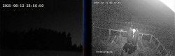 Archiv Foto Webcam Niedersfeld: Ausblick von der Hochheidehütte 23:00