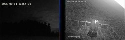 Archiv Foto Webcam Niedersfeld: Ausblick von der Hochheidehütte 23:00