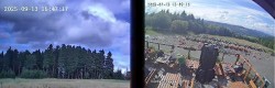 Archiv Foto Webcam Niedersfeld: Ausblick von der Hochheidehütte 15:00