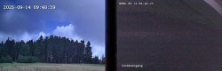 Archiv Foto Webcam Niedersfeld: Ausblick von der Hochheidehütte 09:00