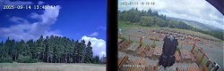 Archiv Foto Webcam Niedersfeld: Ausblick von der Hochheidehütte 13:00