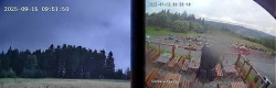 Archiv Foto Webcam Niedersfeld: Ausblick von der Hochheidehütte 09:00