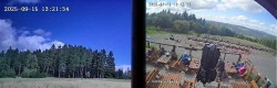 Archiv Foto Webcam Niedersfeld: Ausblick von der Hochheidehütte 13:00