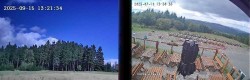 Archiv Foto Webcam Niedersfeld: Ausblick von der Hochheidehütte 13:00