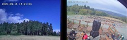 Archiv Foto Webcam Niedersfeld: Ausblick von der Hochheidehütte 11:00