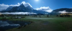 Archiv Foto Webcam Golfclub Zugspitze-Tirol Ehrwald-Lermoos 01:00