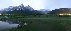 Archived image Webcam Ehrwald-Lermoos: Golf Club Zugspitze 03:00