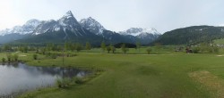 Archived image Webcam Ehrwald-Lermoos: Golf Club Zugspitze 07:00