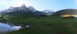 Archiv Foto Webcam Golfclub Zugspitze-Tirol Ehrwald-Lermoos 03:00