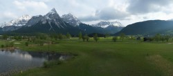 Archiv Foto Webcam Golfclub Zugspitze-Tirol Ehrwald-Lermoos 17:00