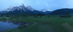 Archiv Foto Webcam Golfclub Zugspitze-Tirol Ehrwald-Lermoos 19:00
