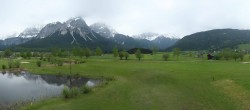 Archiv Foto Webcam Golfclub Zugspitze-Tirol Ehrwald-Lermoos 15:00