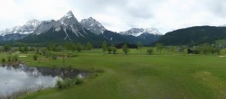 Archived image Webcam Ehrwald-Lermoos: Golf Club Zugspitze 11:00