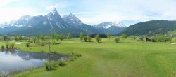 Archiv Foto Webcam Golfclub Zugspitze-Tirol Ehrwald-Lermoos 09:00