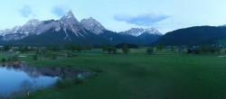 Archiv Foto Webcam Golfclub Zugspitze-Tirol Ehrwald-Lermoos 19:00