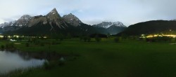 Archiv Foto Webcam Golfclub Zugspitze-Tirol Ehrwald-Lermoos 23:00