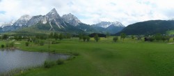 Archived image Webcam Ehrwald-Lermoos: Golf Club Zugspitze 15:00