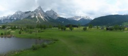 Archived image Webcam Ehrwald-Lermoos: Golf Club Zugspitze 17:00