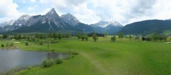 Archiv Foto Webcam Golfclub Zugspitze-Tirol Ehrwald-Lermoos 13:00