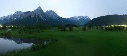 Archiv Foto Webcam Golfclub Zugspitze-Tirol Ehrwald-Lermoos 21:00