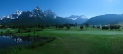 Archived image Webcam Ehrwald-Lermoos: Golf Club Zugspitze 03:00