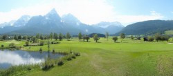 Archived image Webcam Ehrwald-Lermoos: Golf Club Zugspitze 11:00