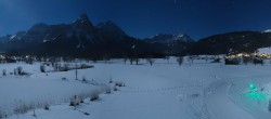 Archiv Foto Webcam Golfclub Zugspitze-Tirol Ehrwald-Lermoos 23:00