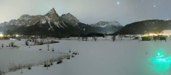 Archived image Webcam Ehrwald-Lermoos: Golf Club Zugspitze 23:00