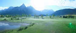 Archiv Foto Webcam Golfclub Zugspitze-Tirol Ehrwald-Lermoos 23:00