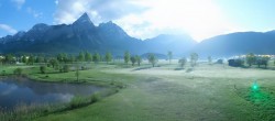 Archiv Foto Webcam Golfclub Zugspitze-Tirol Ehrwald-Lermoos 01:00
