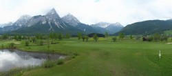 Archiv Foto Webcam Golfclub Zugspitze-Tirol Ehrwald-Lermoos 09:00